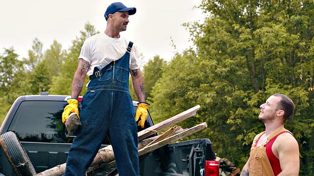 HETEROFLEXIBLE - It's Not Gay If It's Only 1 Time! Farmer Zack Mackay Is Doggy Fucked By Patron