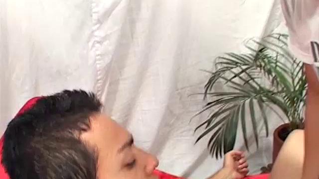 Latin boys Wilfrido and Francisco get together for an erotic encounter all about jacking off. Naked and hard, the boys experiment with sexy ways to enhance the experience of beating off with another guy.