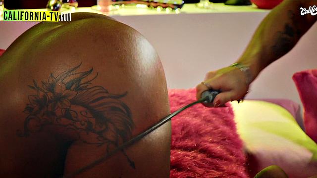 Hot bisexual women in a game of submission and domination!