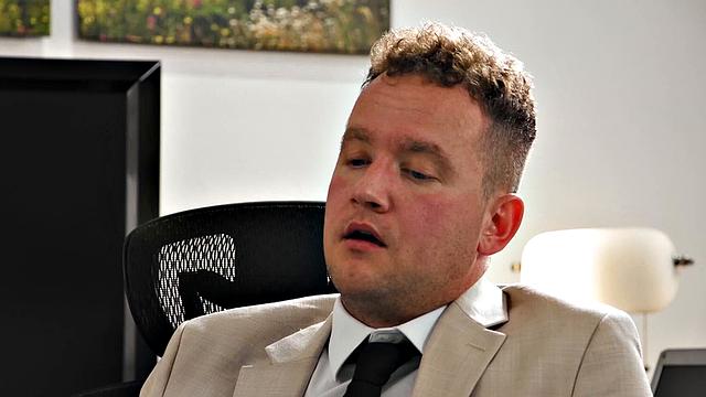 ADULT TIME - MILF Cory Chase CATCHES Therapist Jerking Off During Session And Sucks His Cock!