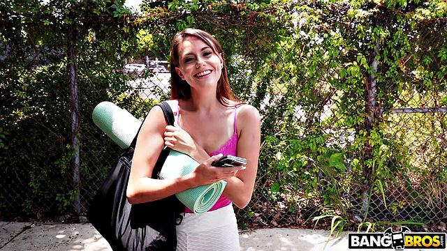 Pink Yoga Seductress