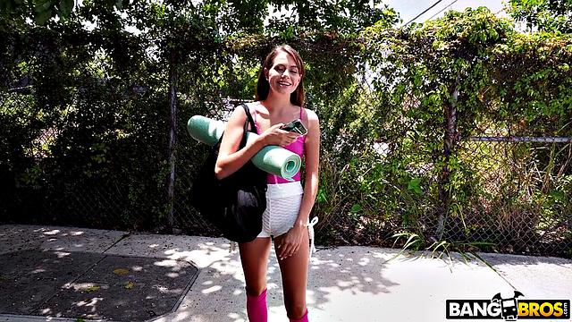 Pink Yoga Seductress