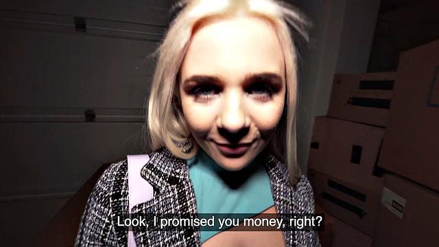 Real public 21yo POV fucked after deepthroating cock