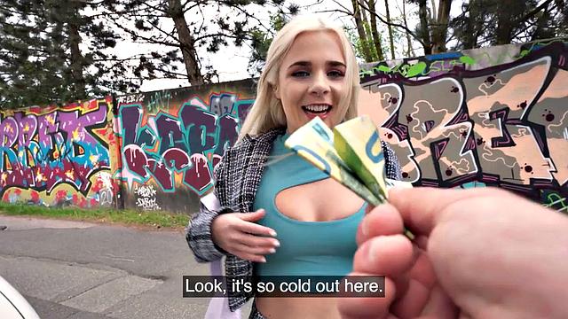 Real public 21yo POV fucked after deepthroating cock