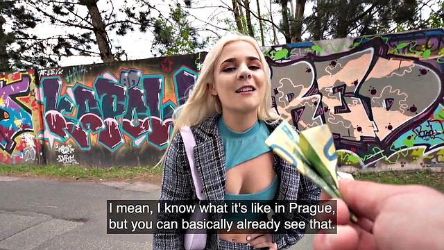 Real public 21yo POV fucked after deepthroating cock