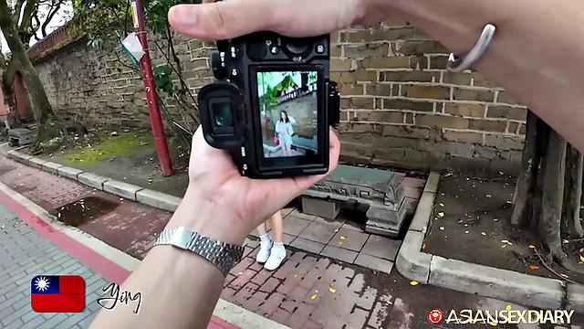 Тайваньская пара пробует секс на камеру, будто это их хобби - и не стесняется камеры вообще!