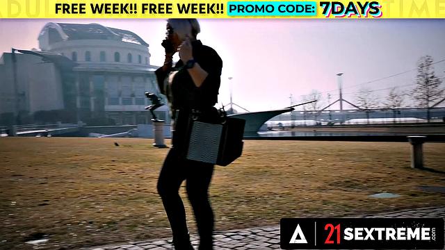 21 SEXTREME - Oiled Up Bibi Pink's Wet Pussy Begs For Stud's Hard Thrust