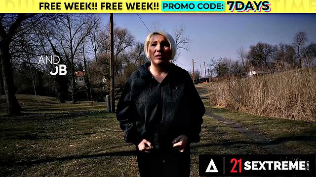 21 SEXTREME - Oiled Up Bibi Pink's Wet Pussy Begs For Stud's Hard Thrust