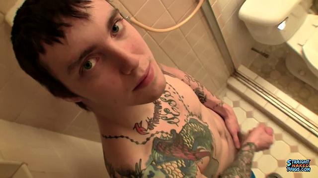 Bust a Nut In the Shower With Str8 Blinx - Blinx