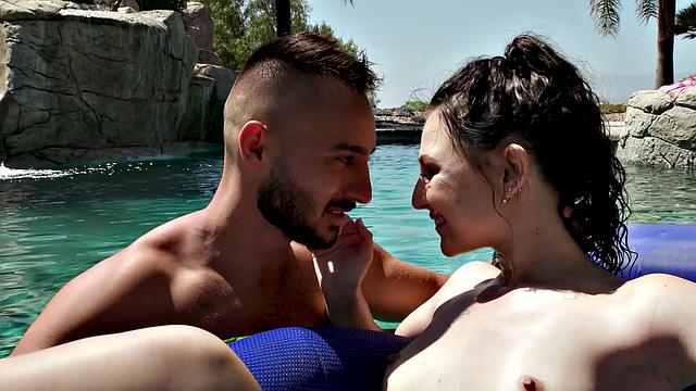 DEVILS FILM - Teen Cutie Liz Jordan Gets Her Pussy Creampied With Hot Cum