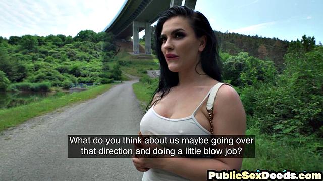 Picked amateur riding stranger POV