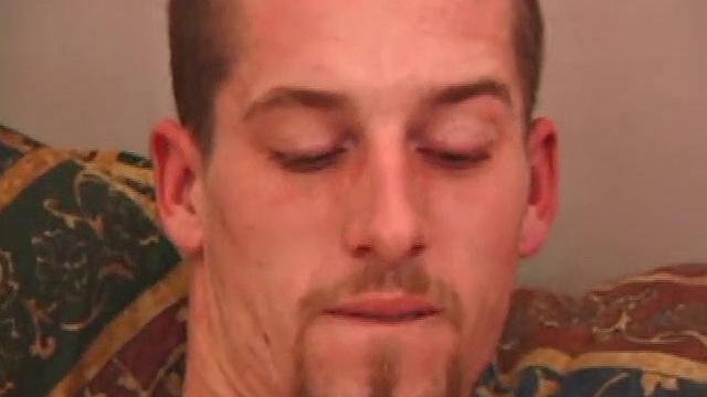 Adam Strokes With Dildo