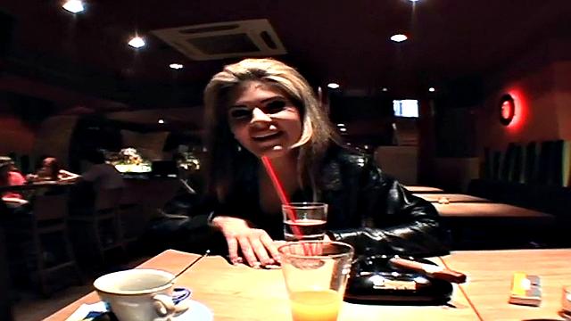 Naughty amateur babe gets drilled in toilet after public audition