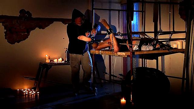chris jansen gets tied up and fucked hard to pay off his debt