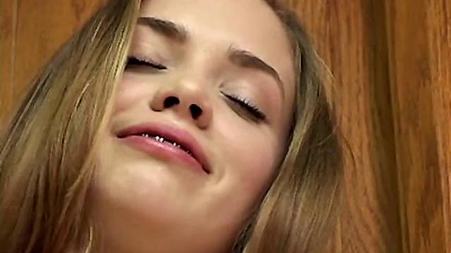 Watch Little April Loves it Hot: Solo Masturbation in the Kitchen