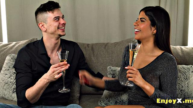 Beautiful enslaved Latina Sheila Ortega craves a stiff BDSM and phat dick.