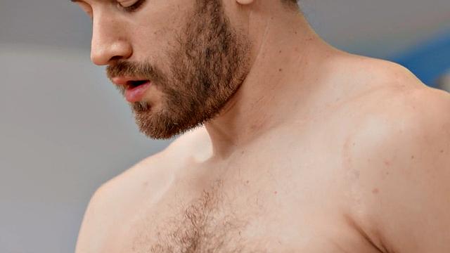 Solo jock jerking his cock