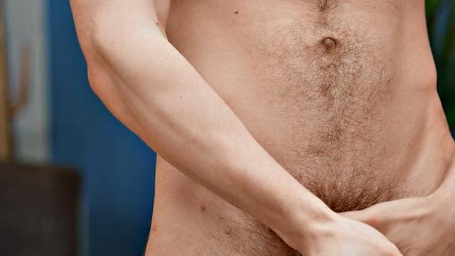 Solo jock jerking his cock