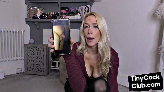 Solo domina humiliates pathetic pieces in pants