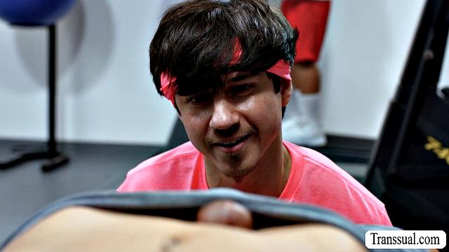 Must Watch Threesome anal in the gym