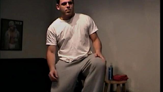 Stroking Straight Jock Ethan