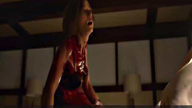 Rosamund Pike scenes