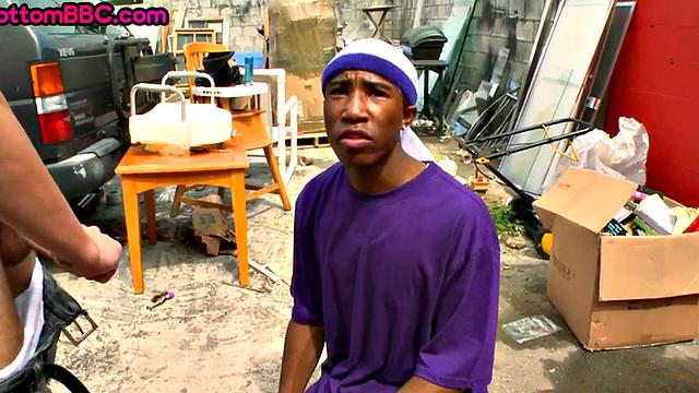 Black amateur going gay