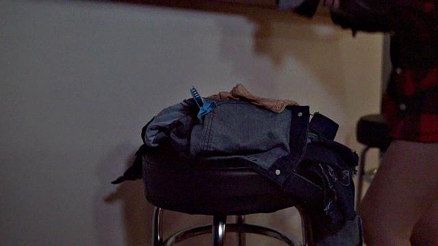 Blonde bombshell gets her bald pussy pounded in a steamy shower while kissing and riding a big dick in doggystyle