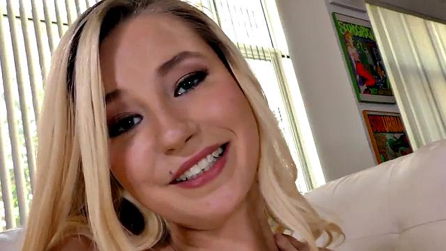 Oiled 21yo spoils POV dick with HJ and talks dirty