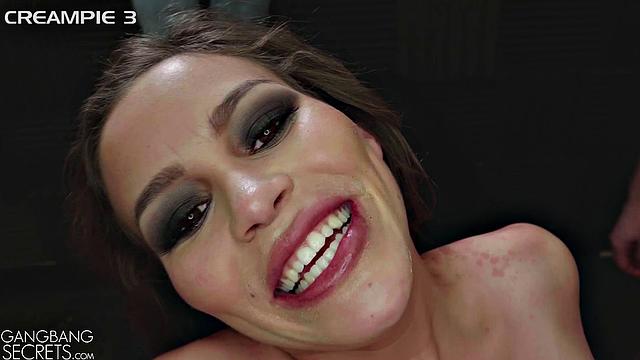 And now eat this creampie!