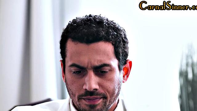 Sinful patient with hairy pussy fingered by doctor