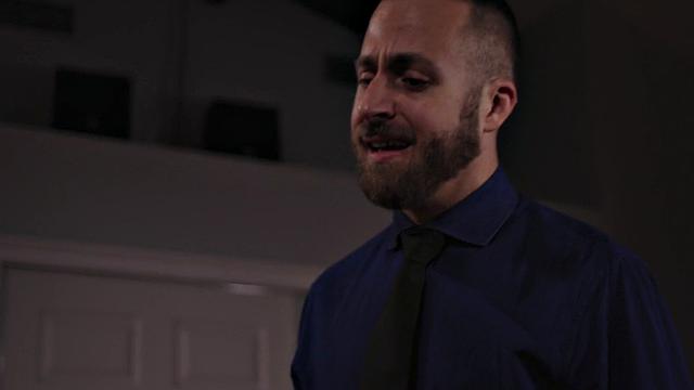 Redhead trans barebacking boyfriend until he cums