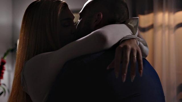 Redhead trans barebacking boyfriend until he cums