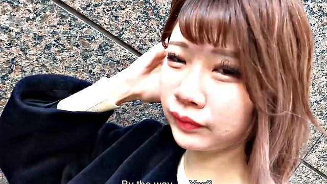 Tumugi Nakahara is an aspiring model with big juicy boobs
