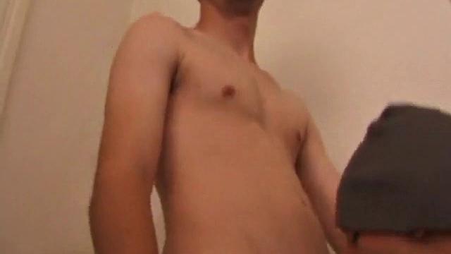 Boys stroking each other's cock. Then Torque goes down on Casper, sucking on his dick until it's rock hard and ready. Torque bends over and lets Casper fuck his ass.