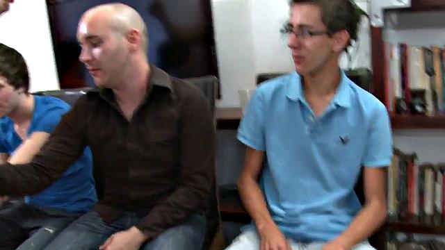 Anal stud barebacked after private stripping party