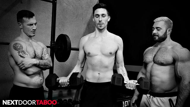 Tatted StepDaddy & Jock Stepson - NextDoorTaboo