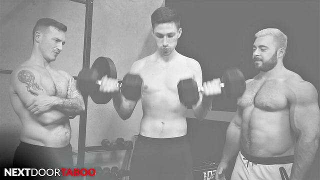 Tatted StepDaddy & Jock Stepson - NextDoorTaboo