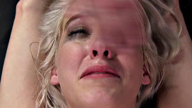 Whipped hairy pussy babe orgasms by master toy