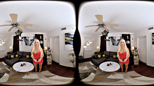 FORBVR - Your Hot Stepmom Wants Your Dick To Celebrate New Year's Eve