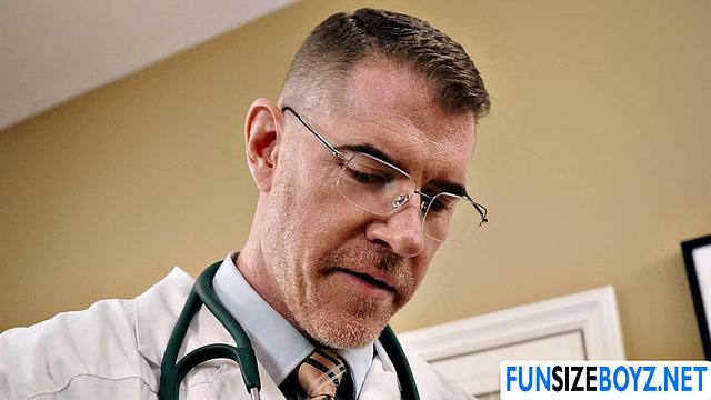 My Doctor slides in his hard dick