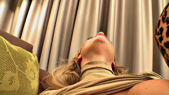 Ass fucked lady banged by black cock in tight ass