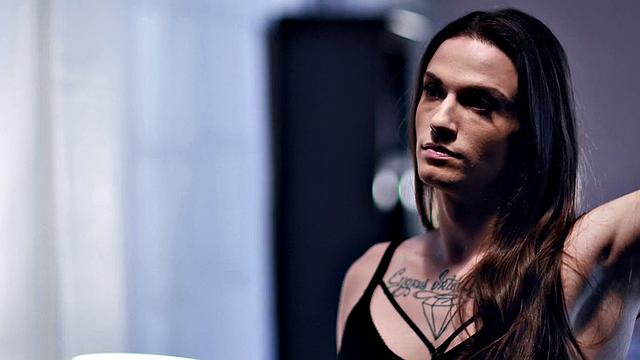 TS anal loving slut drilled by BFs cock at home