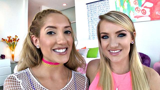 hloe and Cali's Taste of Anal