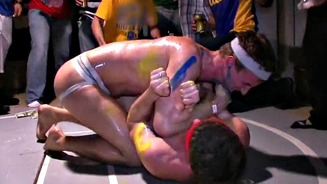 College studs hazed in gay orgy after wrestling for frat