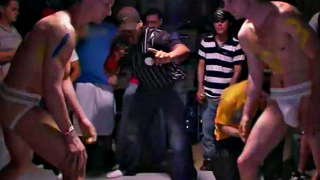 College studs hazed in gay orgy after wrestling for frat