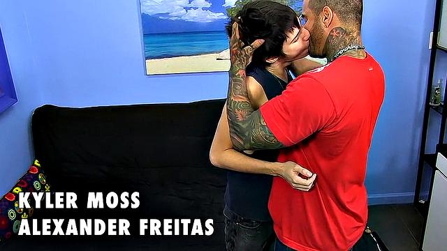 Wrecked By Ripped Muscle Dick - Alexsander Freitas & Kyler Moss