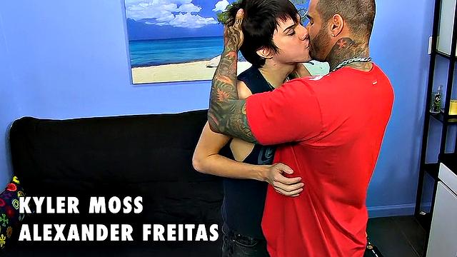Wrecked By Ripped Muscle Dick - Alexsander Freitas & Kyler Moss