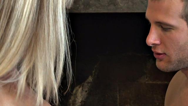 Busty mature tgirl fucked in lingerie after blowjob