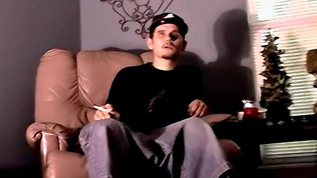 Uncut Brian Unloads His Huge Dick - Brian